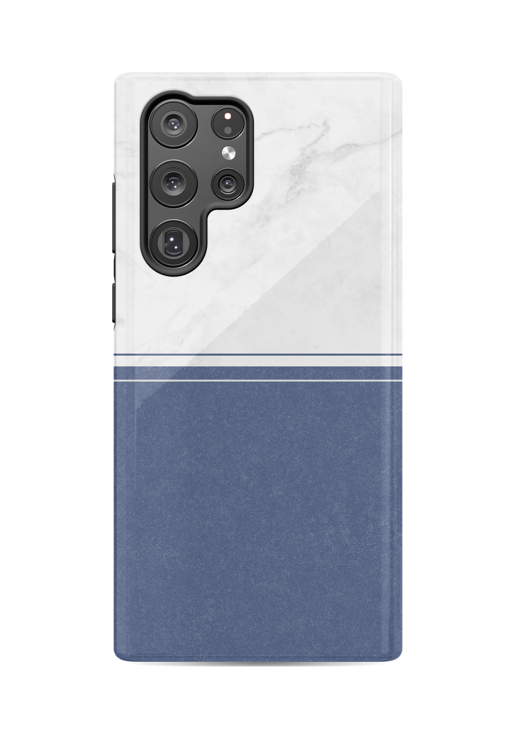 Marble & Blue Duotone