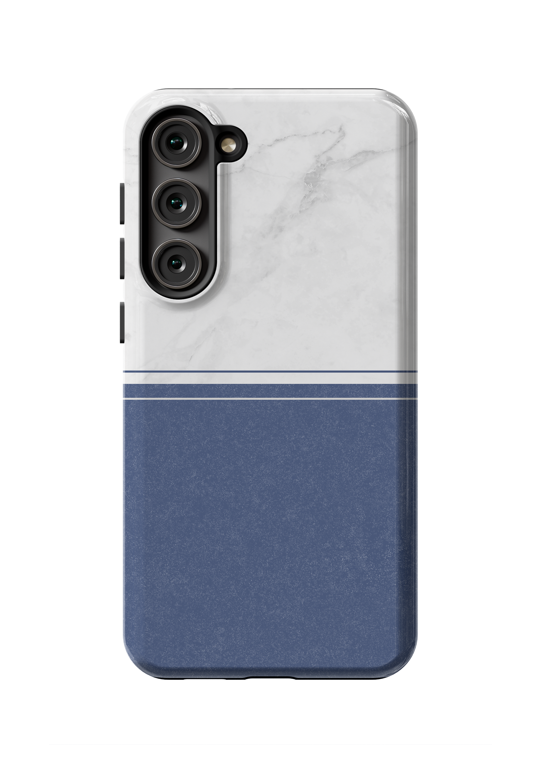 Marble & Blue Duotone
