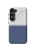 Marble & Blue Duotone