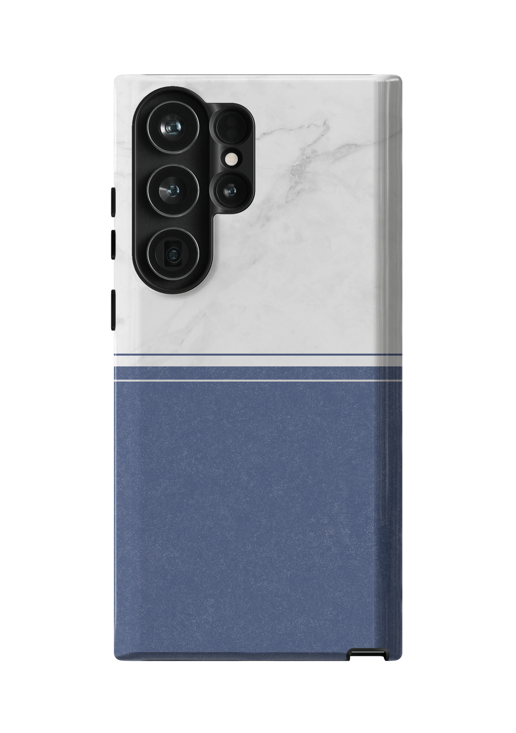 Marble & Blue Duotone