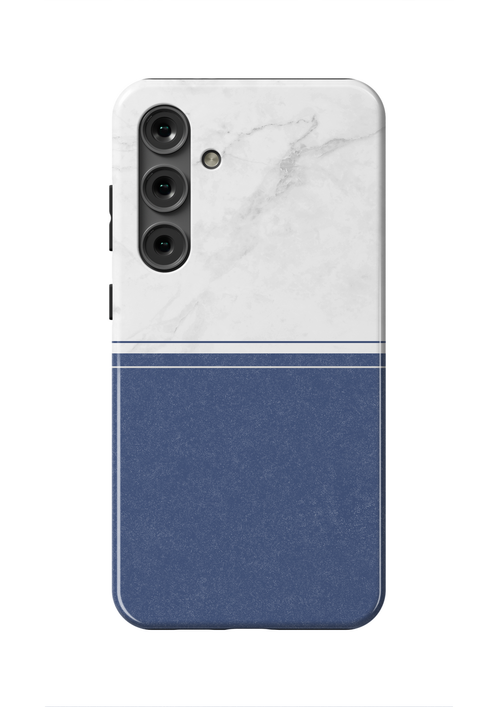 Marble & Blue Duotone