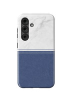 Marble & Blue Duotone