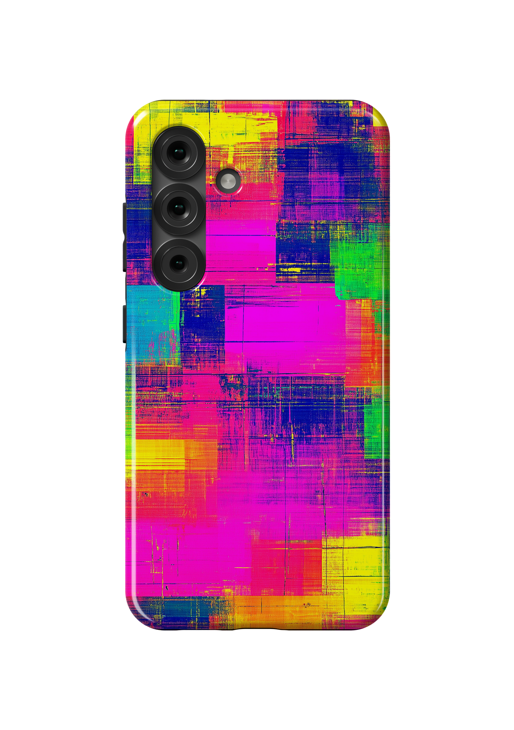 Distressed Color Block