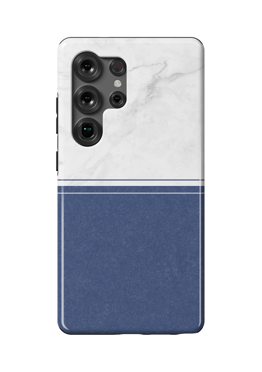 Marble & Blue Duotone