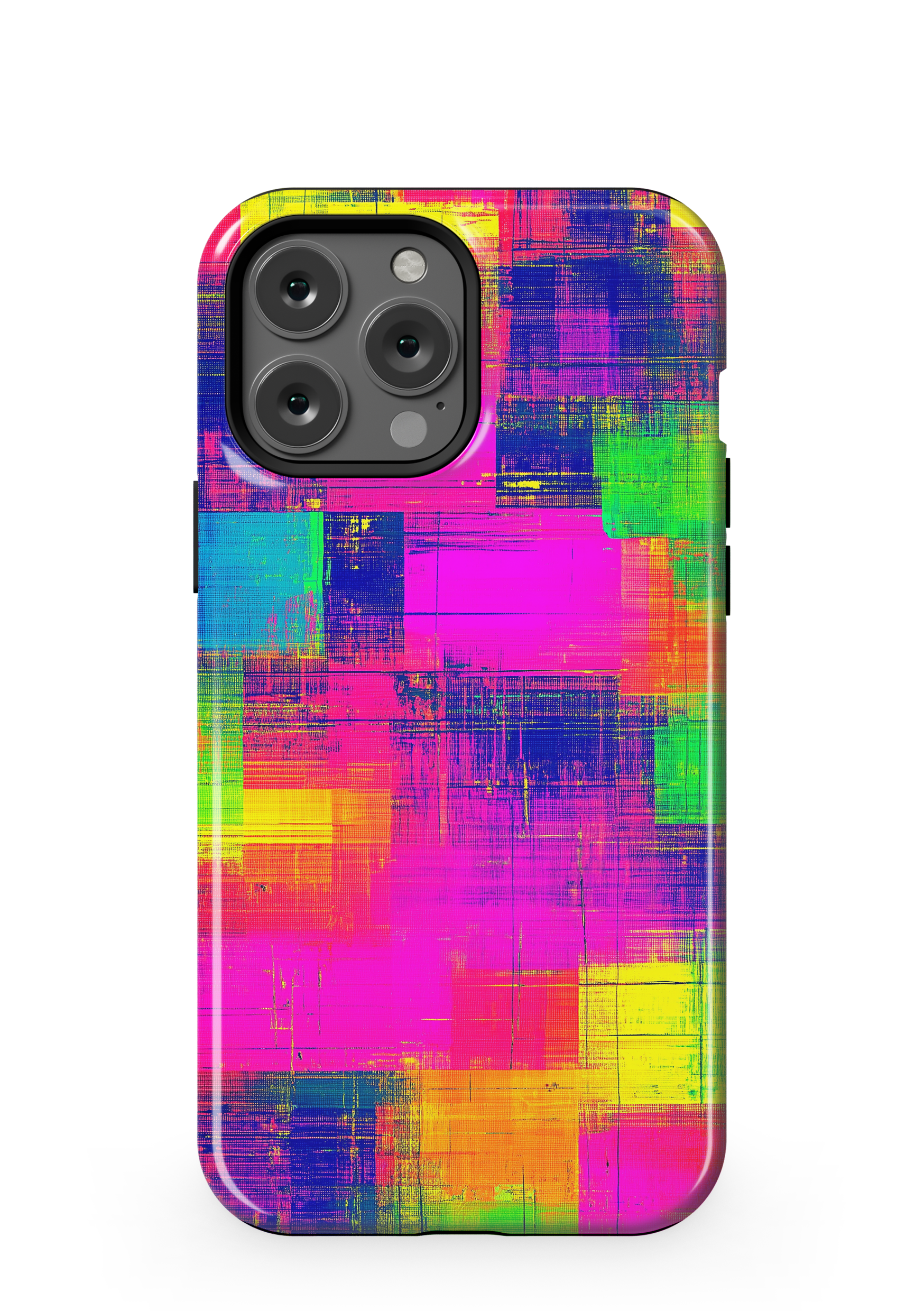 Distressed Color Block