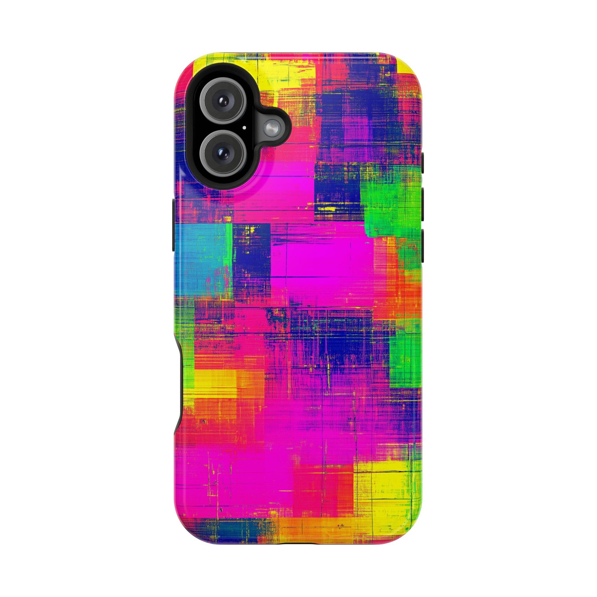 Distressed Color Block