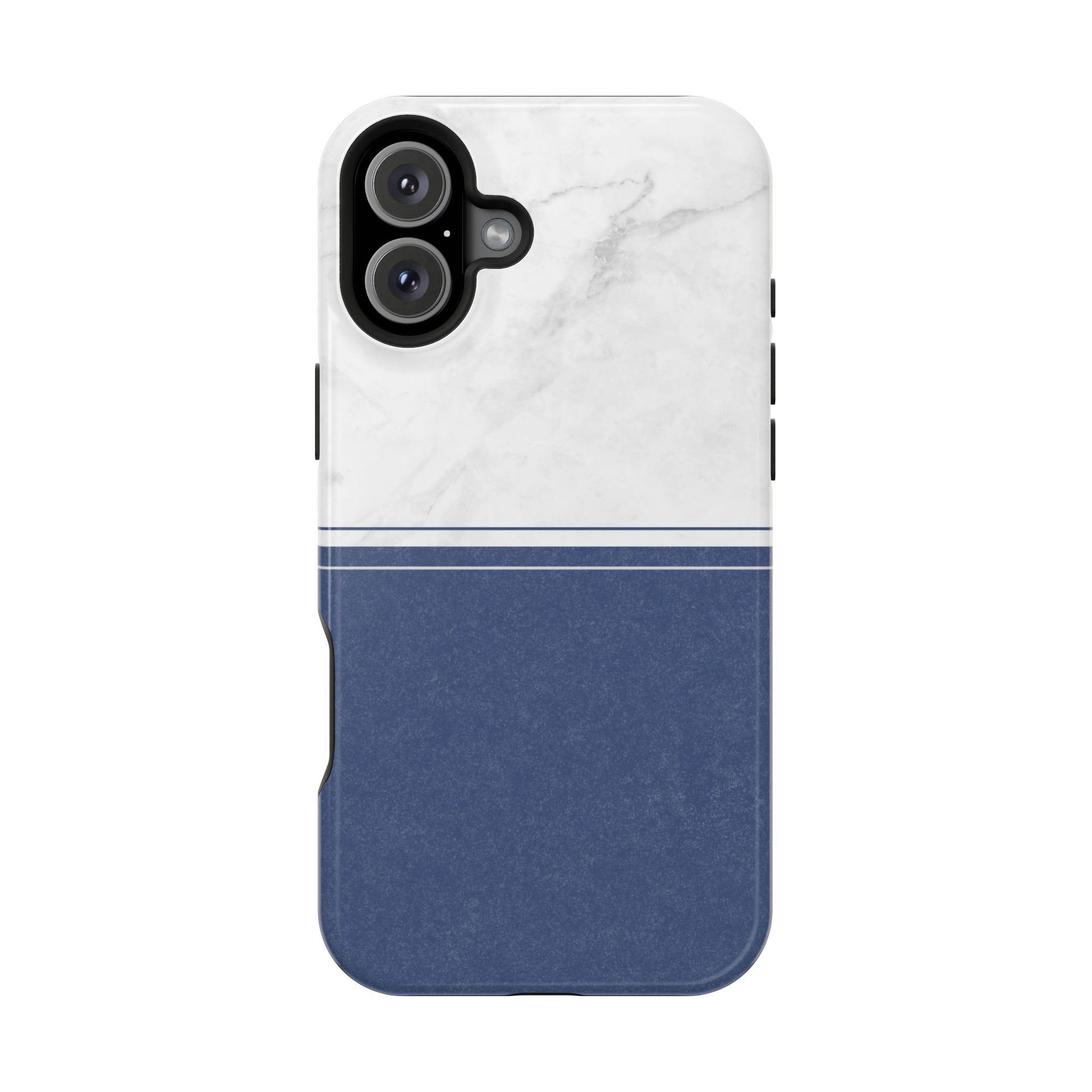 Marble & Blue Duotone