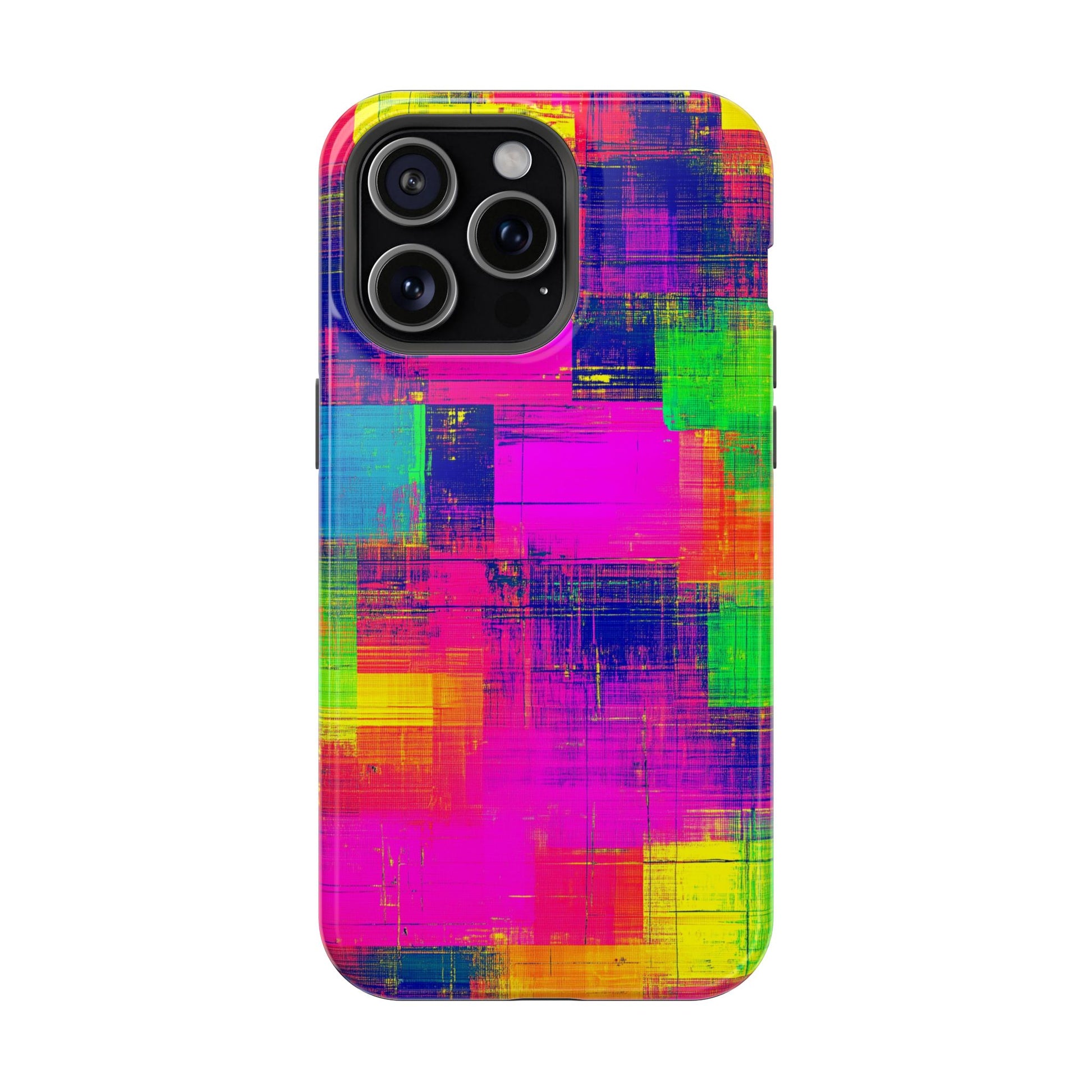 Distressed Color Block
