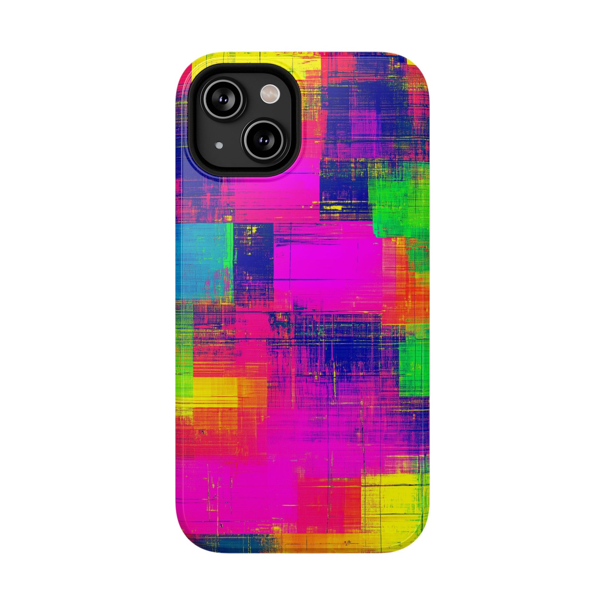 Distressed Color Block