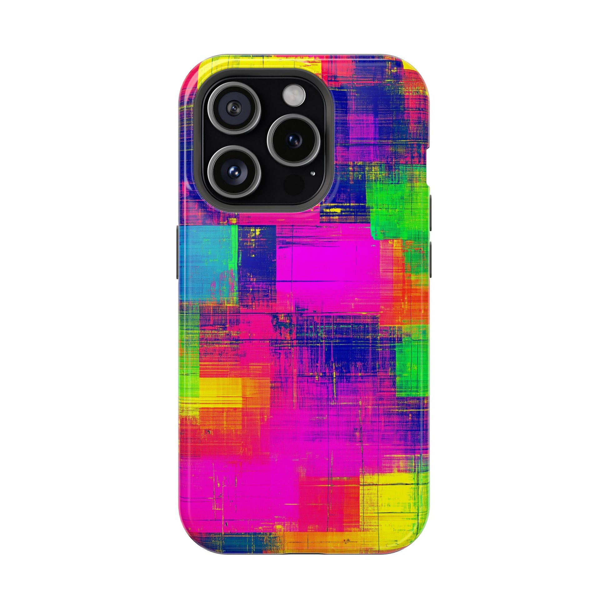 Distressed Color Block